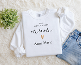 White - Gildan 18000 - Mockup