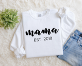 White - Gildan 18000 - Mockup